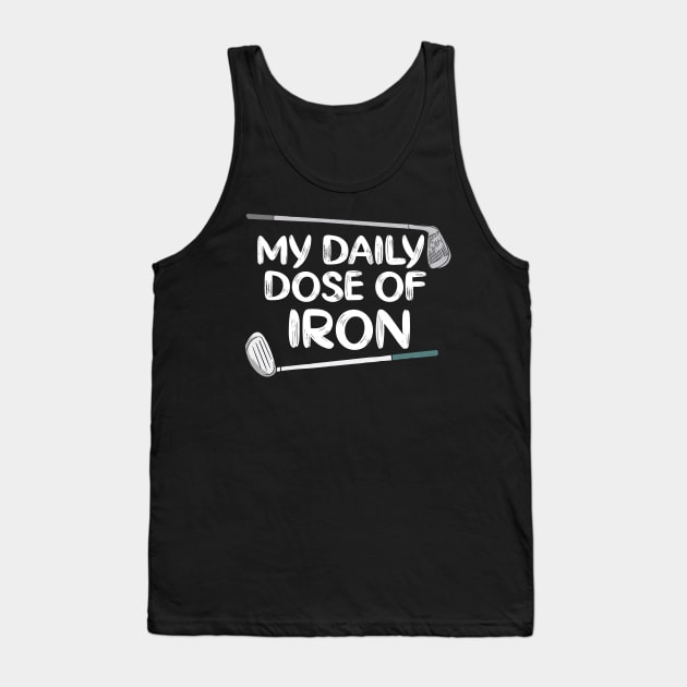 My Daily Dose of Iron Tank Top by maxcode